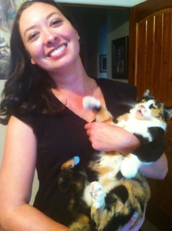My Sister's Cat Hates To Be Held... Kill Me Is The Thought That Comes To Mind