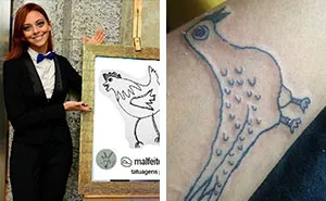 This Brazilian Tattoo Artist Is Horrible At Drawing, But People Still Pay Her To Get Inked (41 Pics)