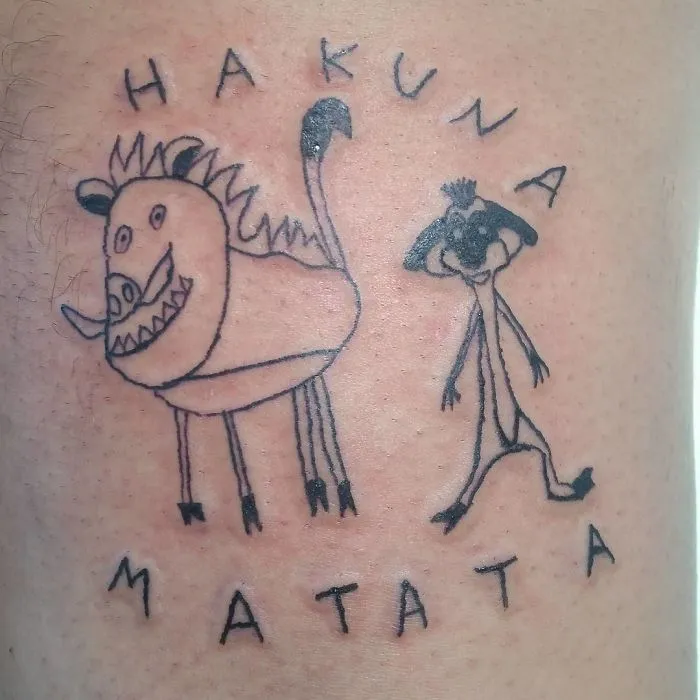 Childlike Tattoo Vibes