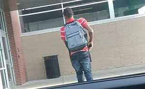 Everyone Ignored This Boy Banging On Doors For Help, Until This Guy Opened The Doors