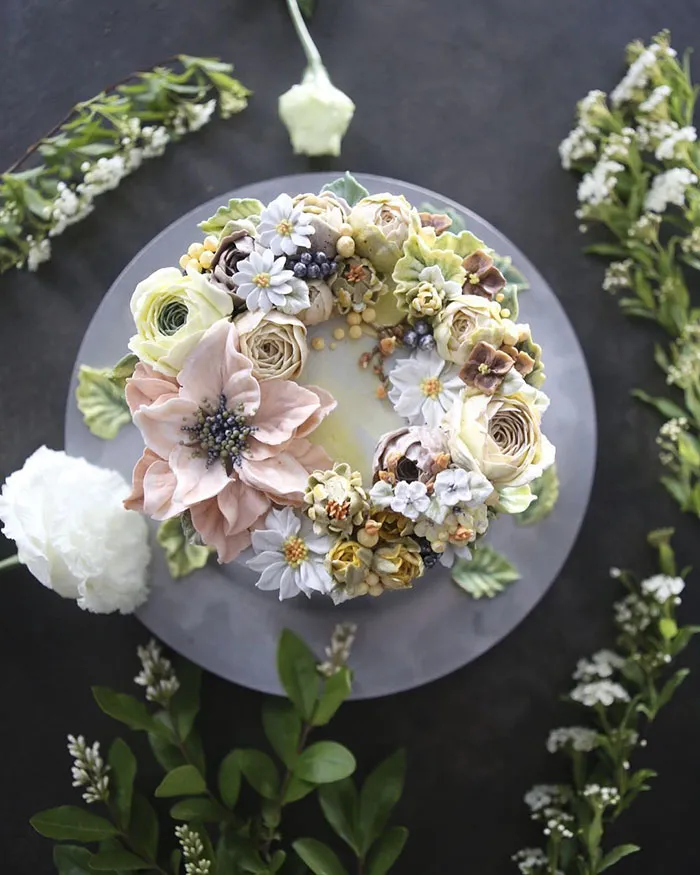 Buttercream Floral Cakes That Look Too Beautiful To Eat