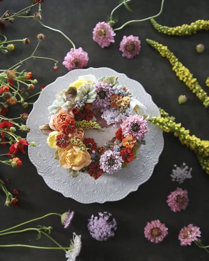 Buttercream Floral Cakes That Look Too Beautiful To Eat