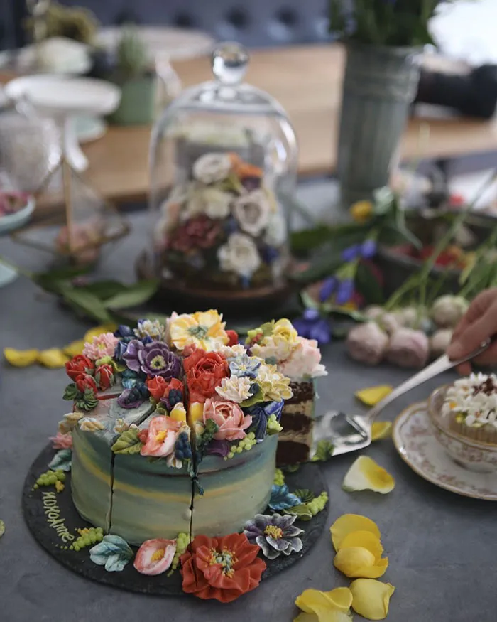 Buttercream Floral Cakes That Look Too Beautiful To Eat