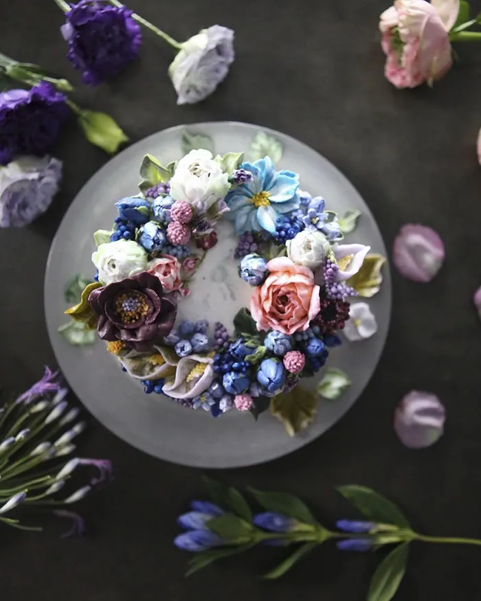 Buttercream Floral Cakes That Look Too Beautiful To Eat