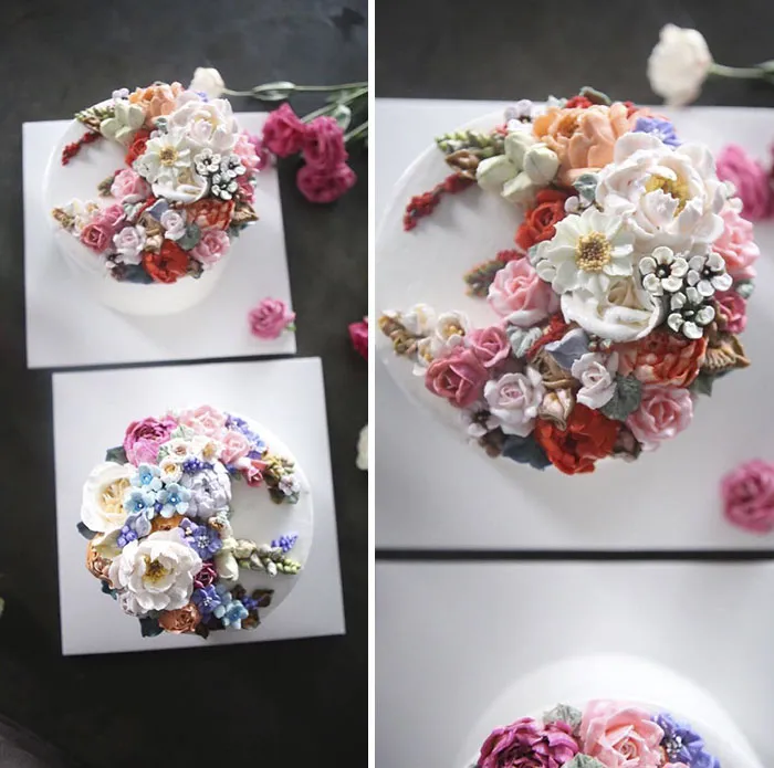 Buttercream Floral Cakes That Look Too Beautiful To Eat