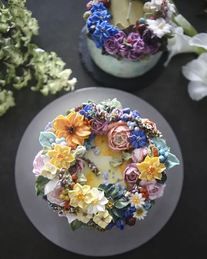 Buttercream Floral Cakes That Look Too Beautiful To Eat