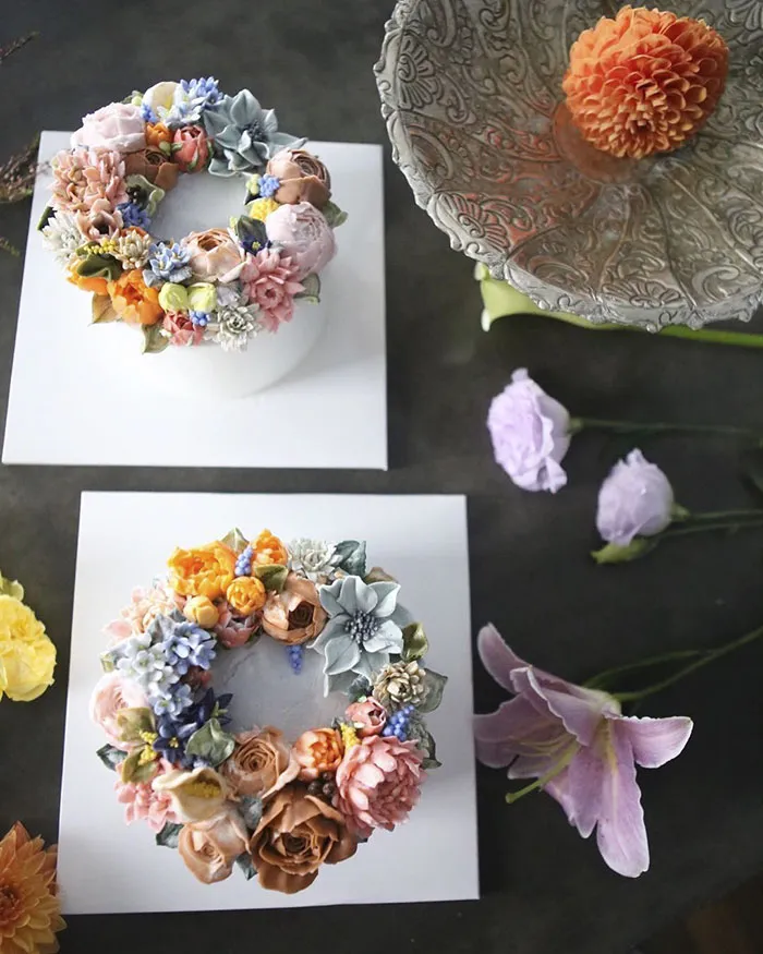 Buttercream Floral Cakes That Look Too Beautiful To Eat