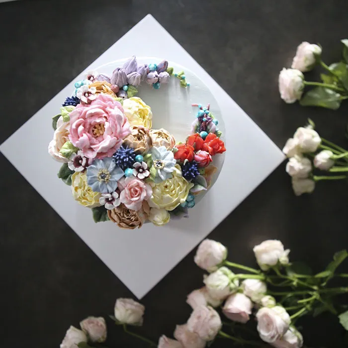 Buttercream Floral Cakes That Look Too Beautiful To Eat