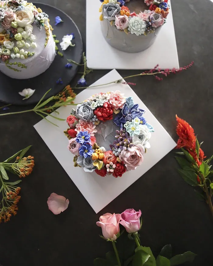 Buttercream Floral Cakes That Look Too Beautiful To Eat