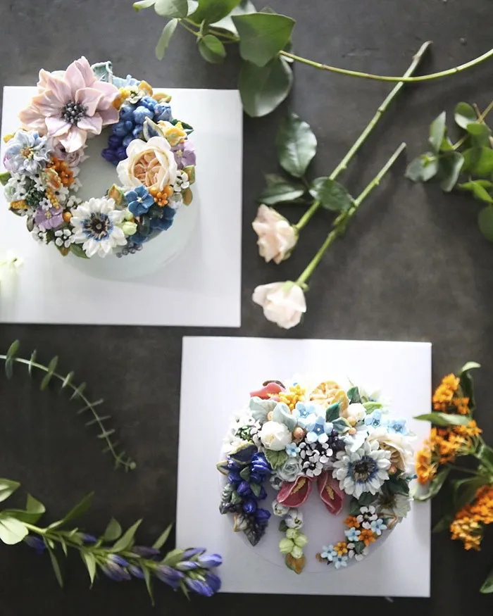Buttercream Floral Cakes That Look Too Beautiful To Eat