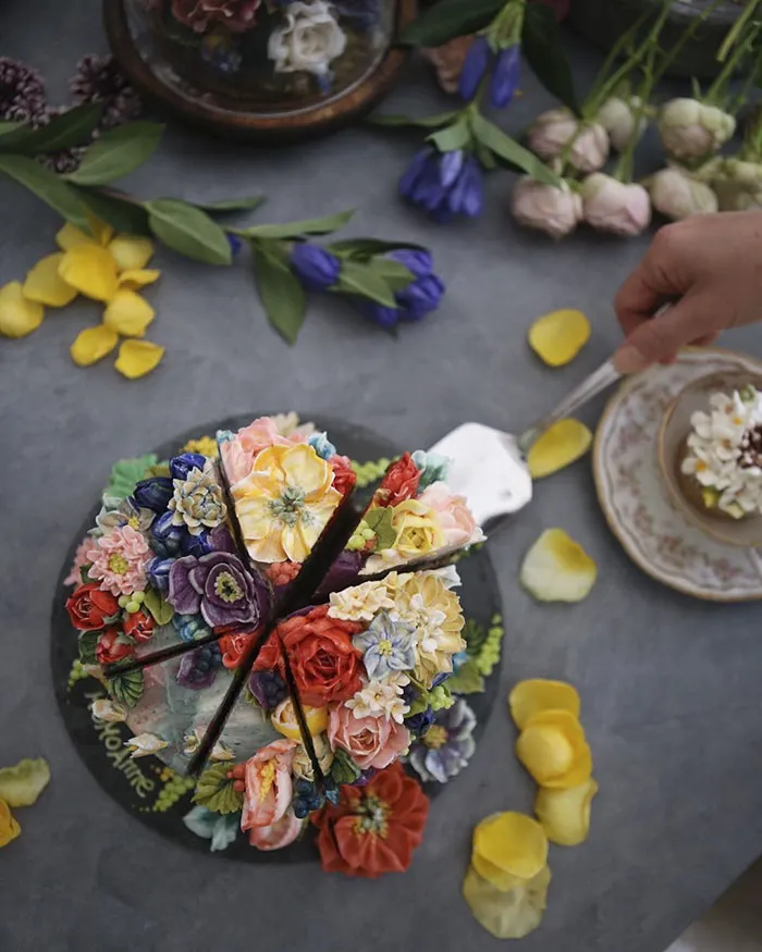 Buttercream Floral Cakes That Look Too Beautiful To Eat