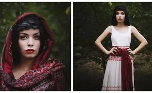 I Made Self Portraits Inspired By Traditional Clothes Of Serbia