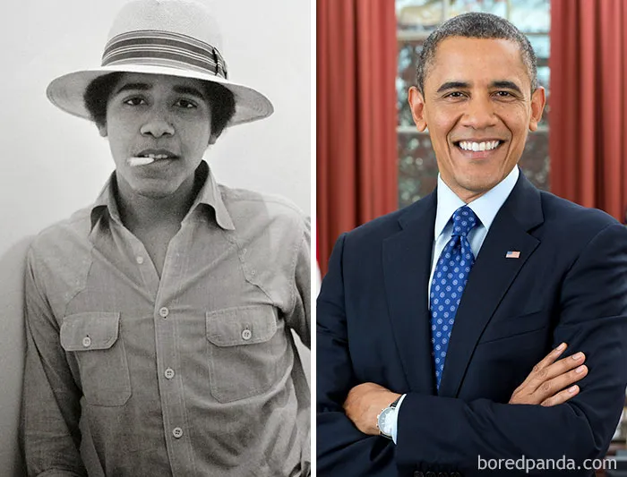 Barack Obama trabajaba en una heladería