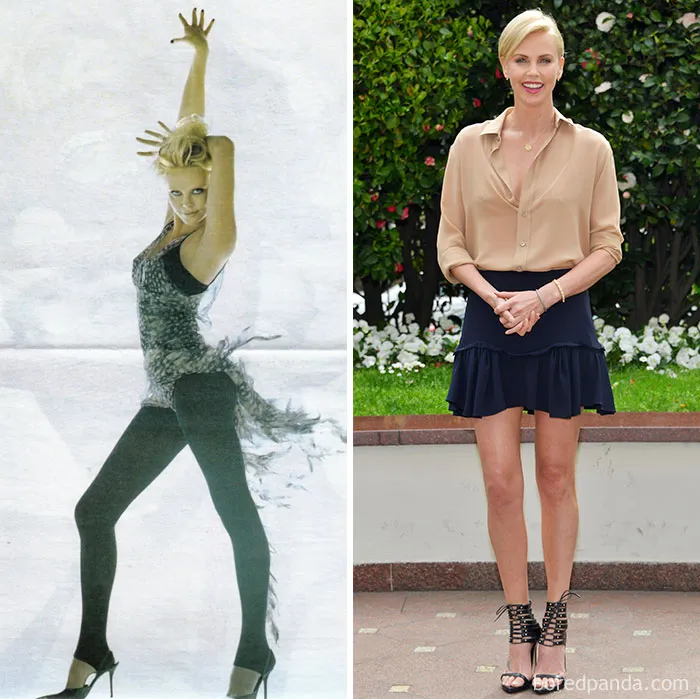 Charlize Theron Studied At The Joffrey Ballet School In New York, But Had To Cut Her Dancing Career Short Due To A Knee Injury At The Age Of 19