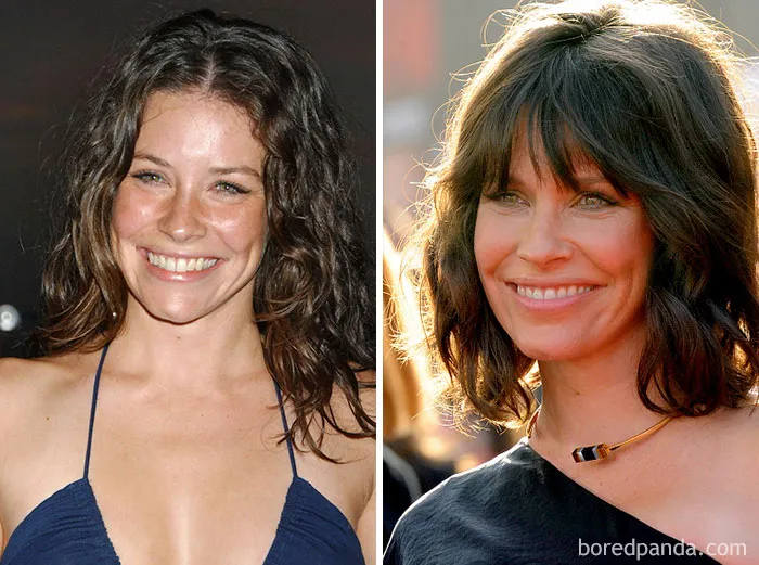 Evangeline Lilly trabajaba como azafata de vuelo