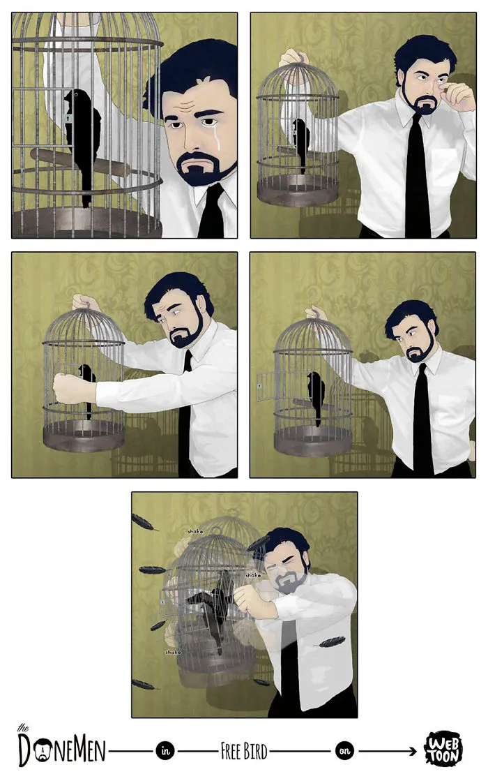 116 Dark And Unexpectedly Hilarious Comics By David Daneman