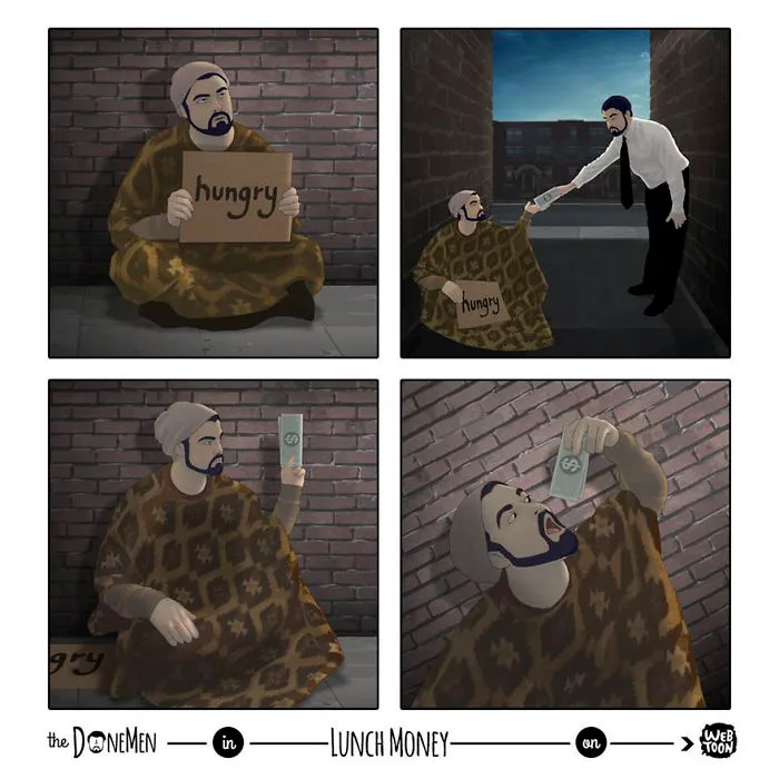 116 Dark And Unexpectedly Hilarious Comics By David Daneman
