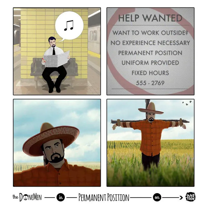 116 Dark And Unexpectedly Hilarious Comics By David Daneman