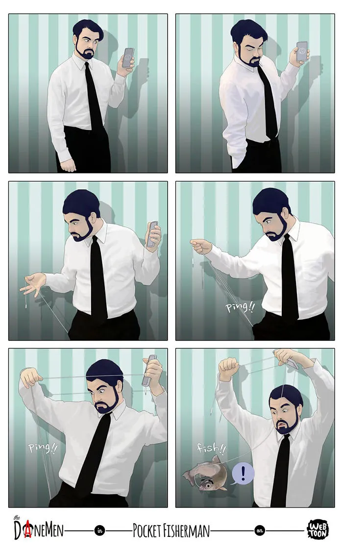 116 Dark And Unexpectedly Hilarious Comics By David Daneman