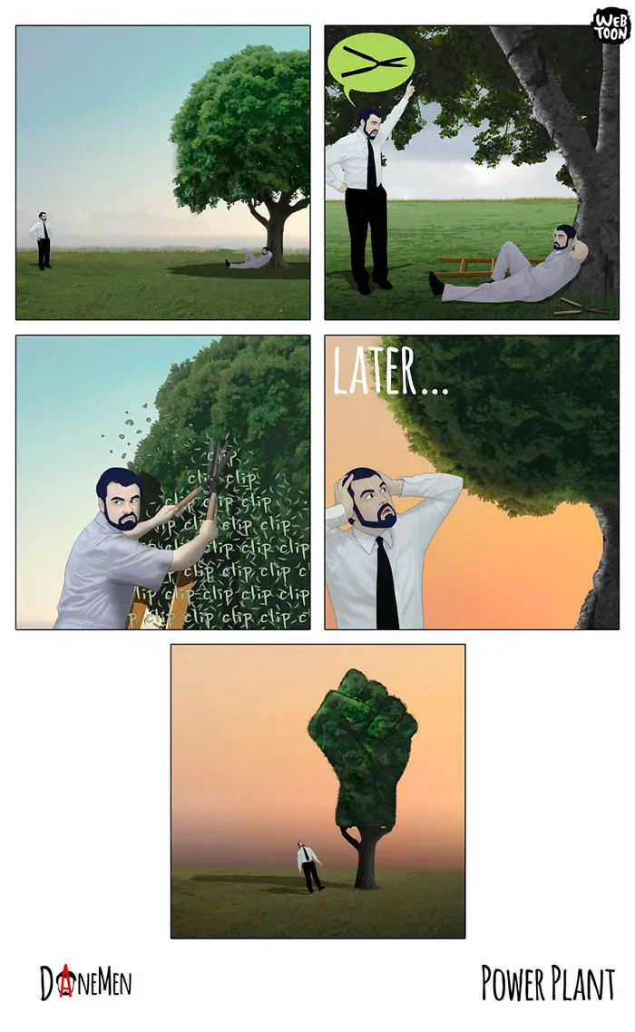 116 Dark And Unexpectedly Hilarious Comics By David Daneman
