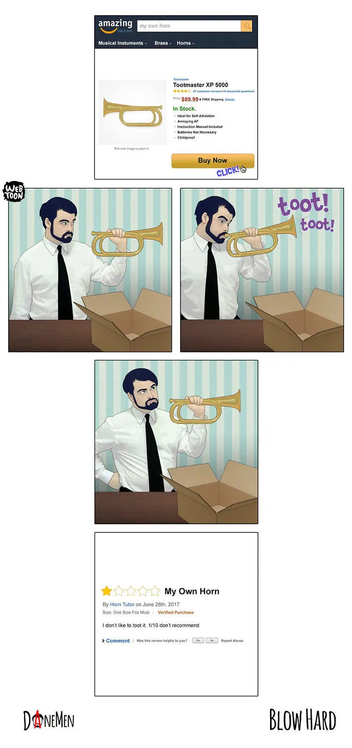 116 Dark And Unexpectedly Hilarious Comics By David Daneman