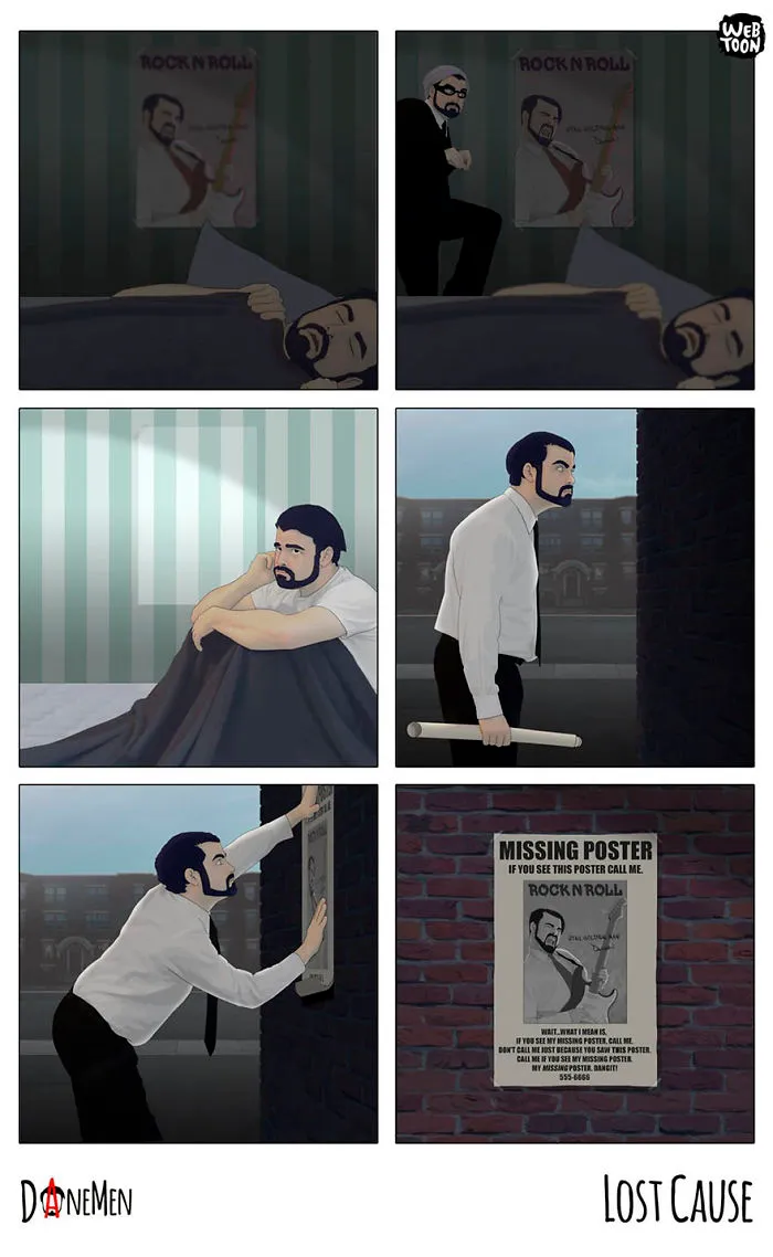 116 Dark And Unexpectedly Hilarious Comics By David Daneman
