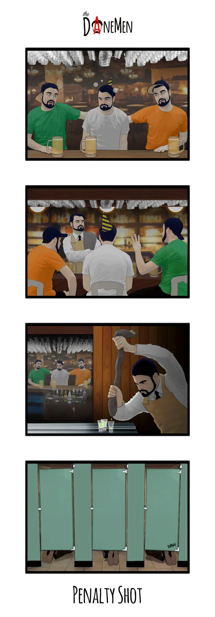 116 Dark And Unexpectedly Hilarious Comics By David Daneman