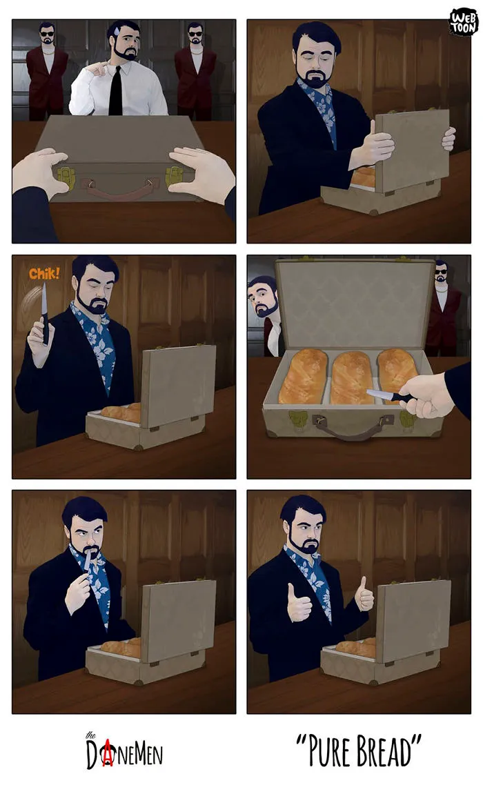 116 Dark And Unexpectedly Hilarious Comics By David Daneman
