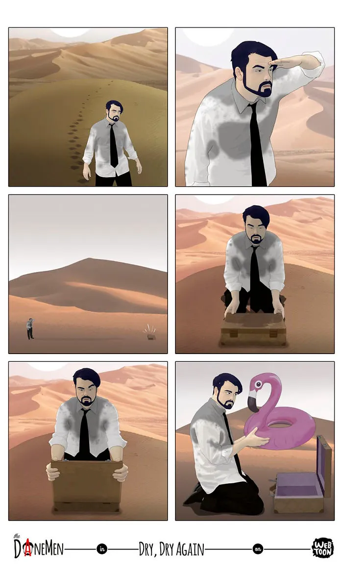 116 Dark And Unexpectedly Hilarious Comics By David Daneman