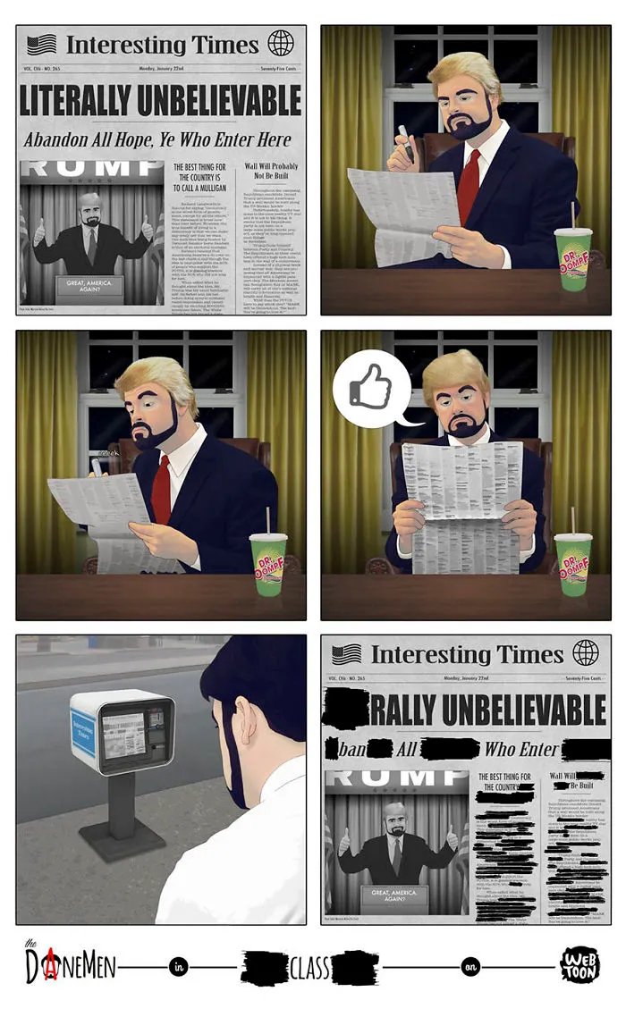 116 Dark And Unexpectedly Hilarious Comics By David Daneman