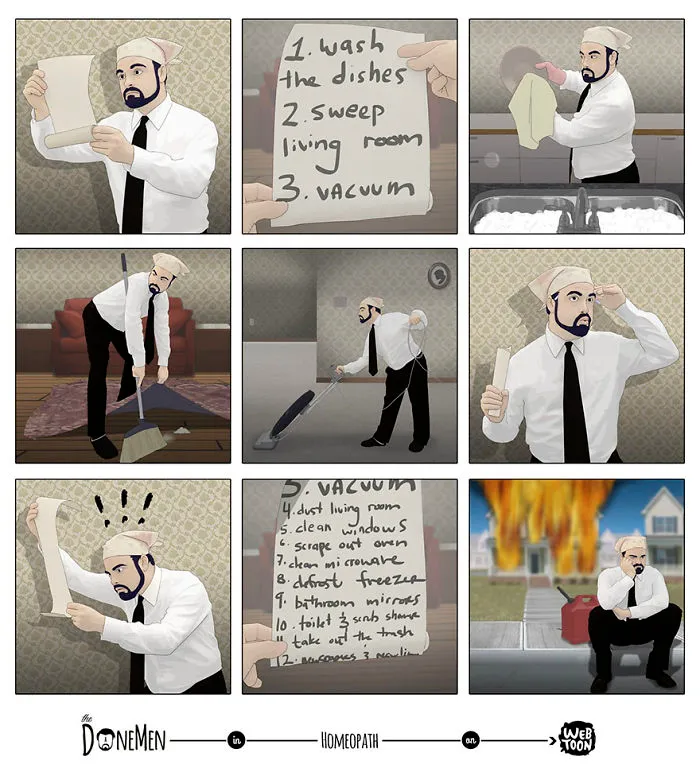 116 Dark And Unexpectedly Hilarious Comics By David Daneman