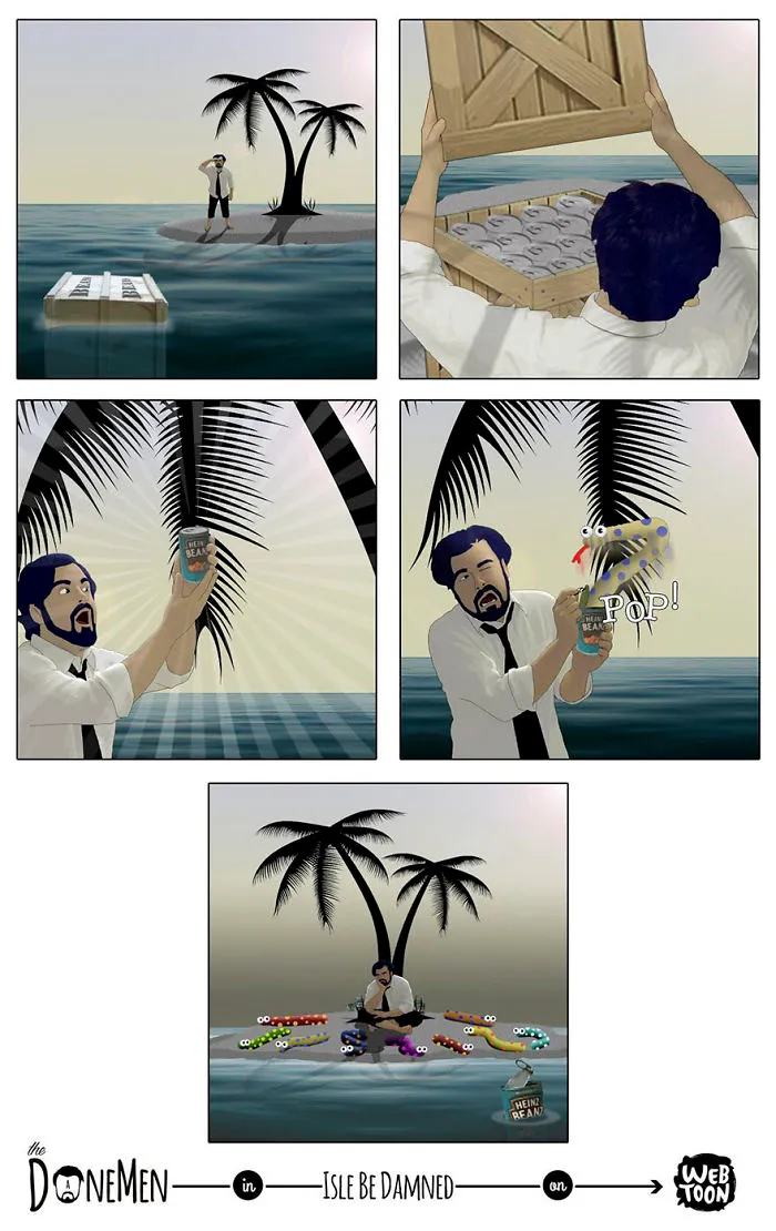 116 Dark And Unexpectedly Hilarious Comics By David Daneman