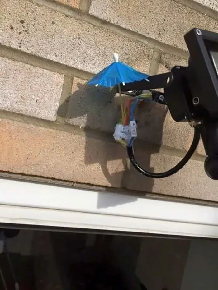 Waterproofed The Wires Boss