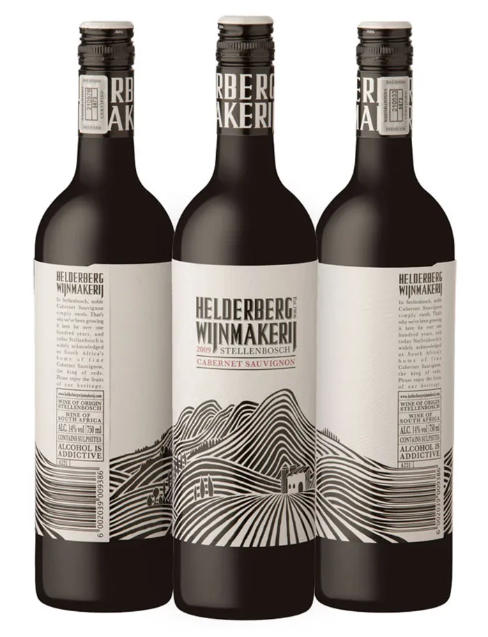 Wine With Blended In Barcode