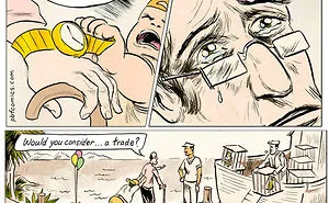 50 Hilarious Comics With Unexpectedly Dark Endings By 'Perry Bible Fellowship'