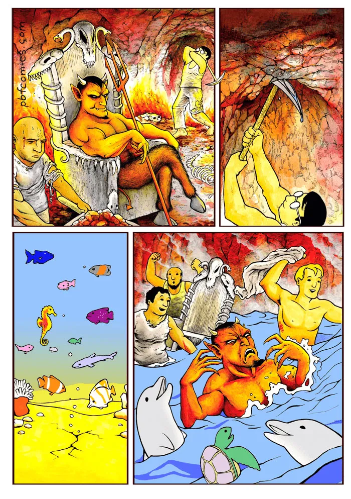 50 Hilarious Comics With Unexpectedly Dark Endings By 'Perry Bible Fellowship'