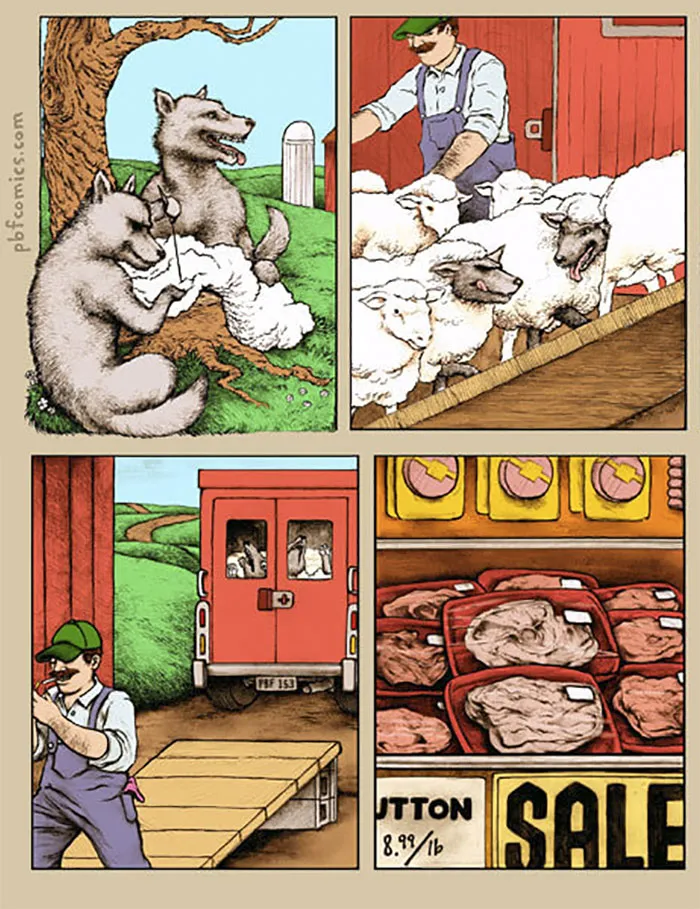 50 Hilarious Comics With Unexpectedly Dark Endings By 'Perry Bible Fellowship'