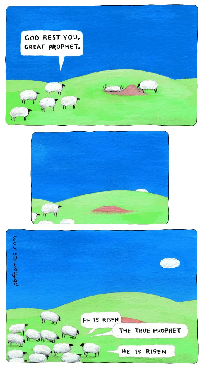 50 Hilarious Comics With Unexpectedly Dark Endings By 'Perry Bible Fellowship'