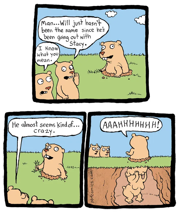 50 Hilarious Comics With Unexpectedly Dark Endings By 'Perry Bible Fellowship'