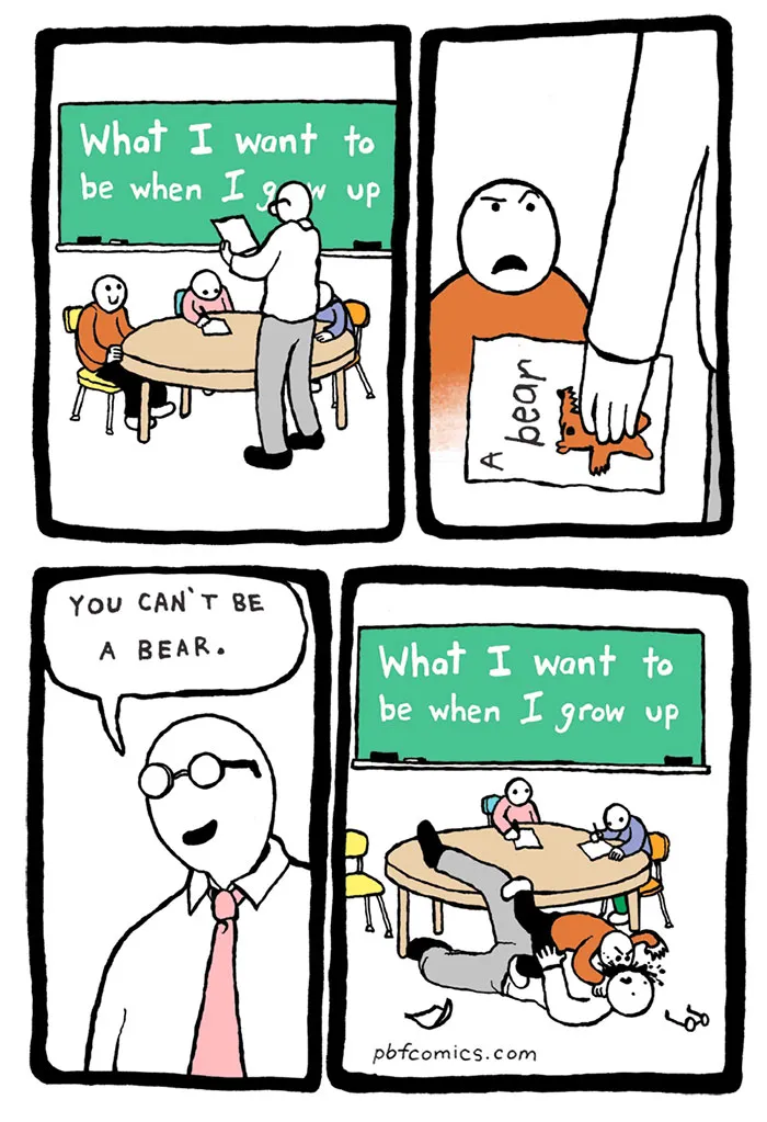 50 Hilarious Comics With Unexpectedly Dark Endings By 'Perry Bible Fellowship'