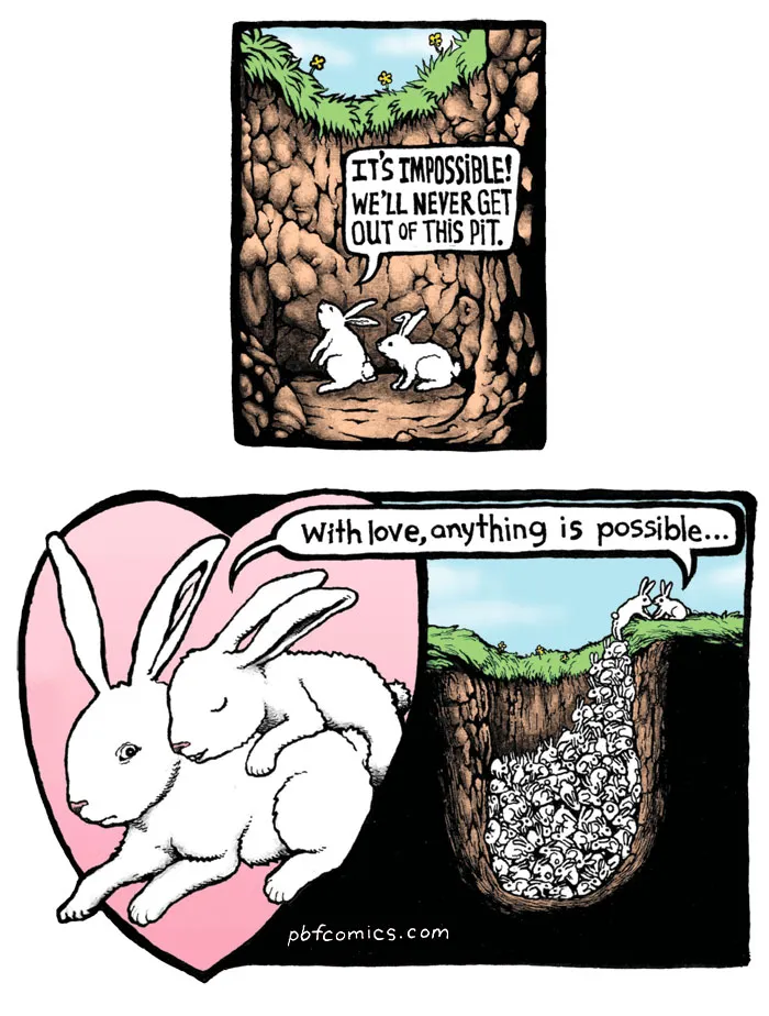 50 Hilarious Comics With Unexpectedly Dark Endings By 'Perry Bible Fellowship'