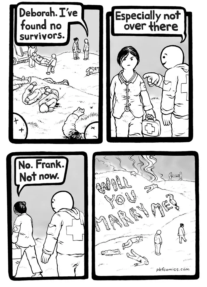 50 Hilarious Comics With Unexpectedly Dark Endings By 'Perry Bible Fellowship'