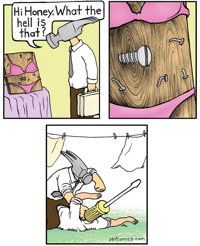 50 Hilarious Comics With Unexpectedly Dark Endings By 'Perry Bible Fellowship'