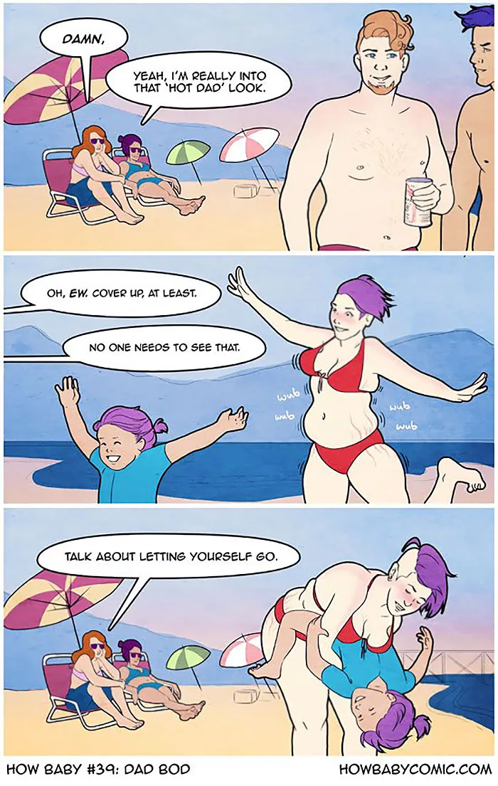 Dad Bod vs. Mom Bod