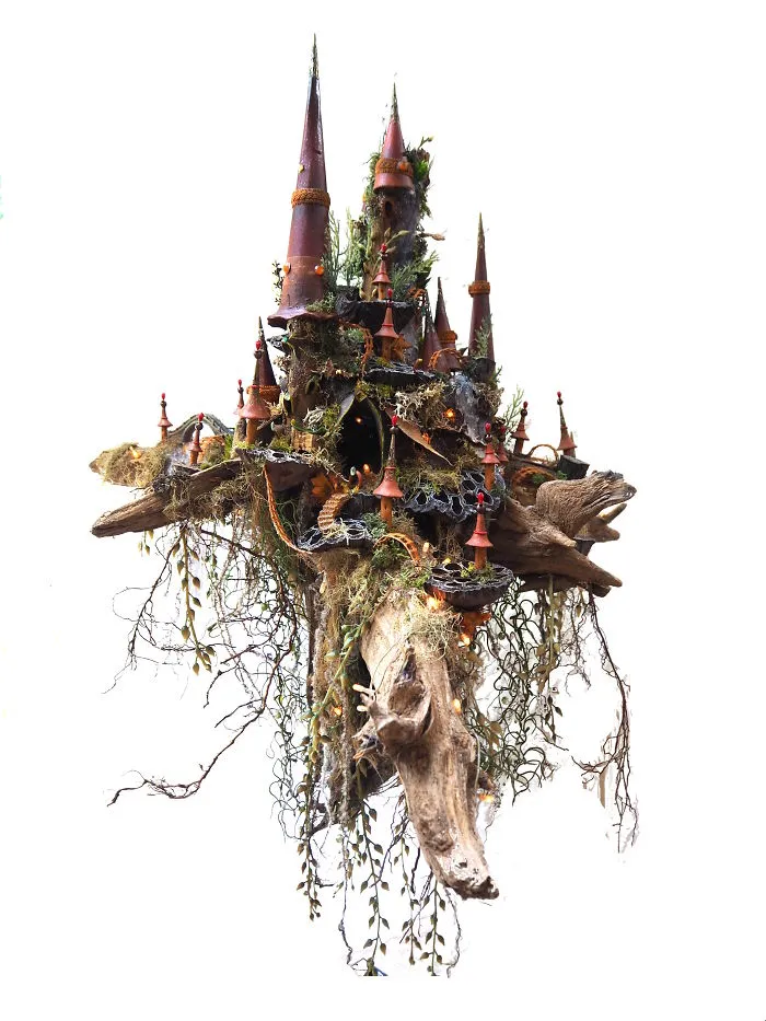 I Use Unwanted Objects To Create My Own Fantasy Worlds