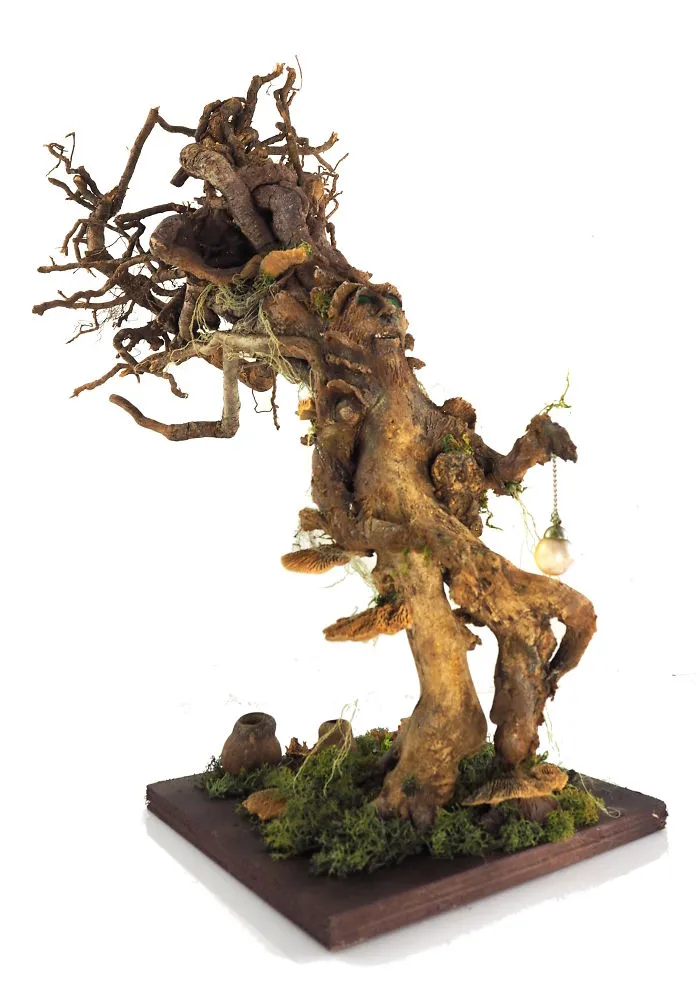 I Use Unwanted Objects To Create My Own Fantasy Worlds