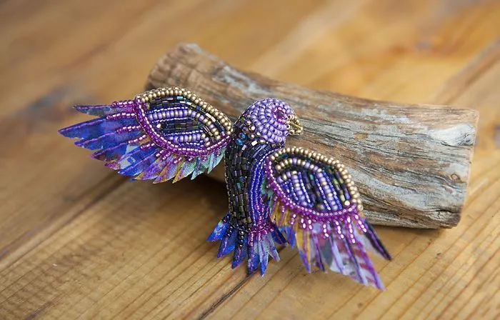 Fabulous Sparkling Brooches That Lend You Wings