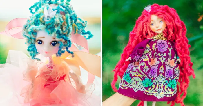 We Make Handmade Fairy Dolls And Share Them As Street Performers