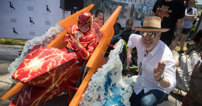 These Amazing Wheelchairs Customized For Kids At Comic Con Will Make You Tear Up