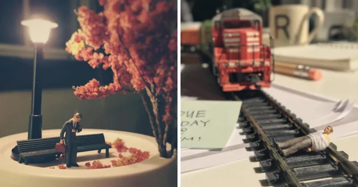 Miniature Office: Guy Turns Work Frustrations Into Miniature Scenes